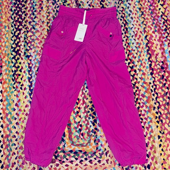 NWT Awesome Alicia Keys Utility Pant Hot Pink - Picture 3 of 4